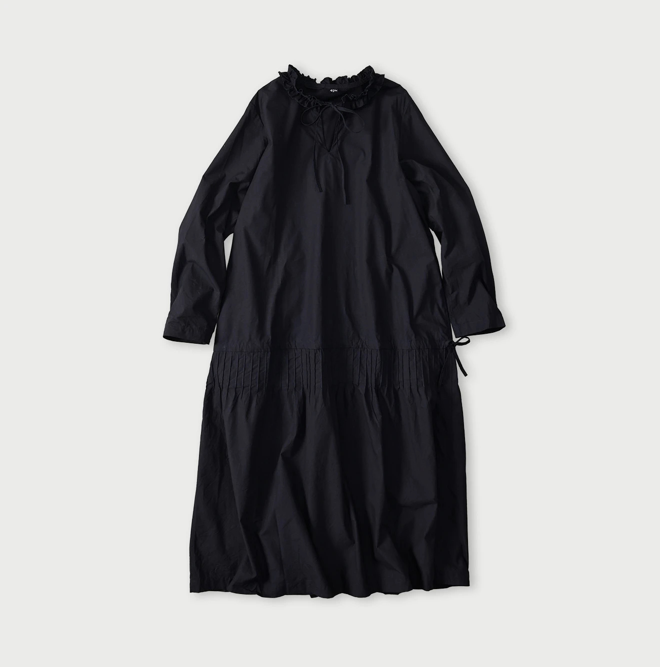 45R(フォーティファイブアール) |バチストのフリルカラードレス（インディゴ）