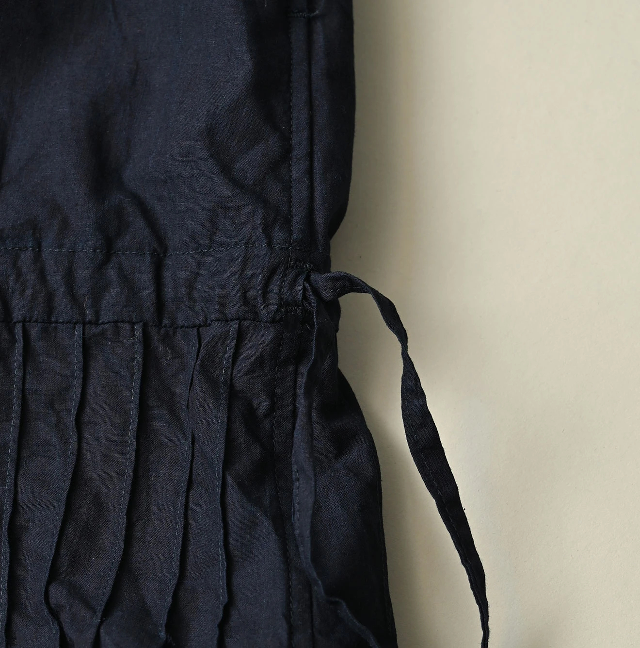 45R(フォーティファイブアール) |バチストのフリルカラードレス（インディゴ）