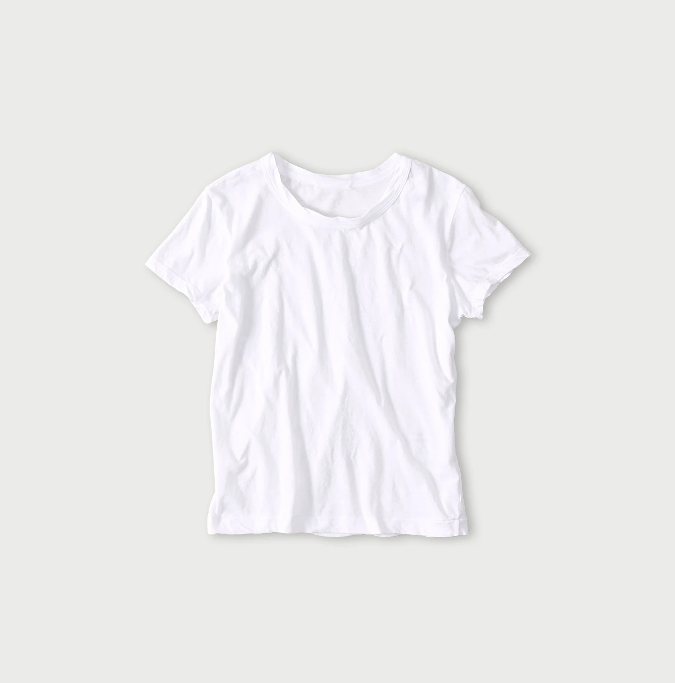 45R(フォーティファイブアール) |薄天竺のチビTシャツ