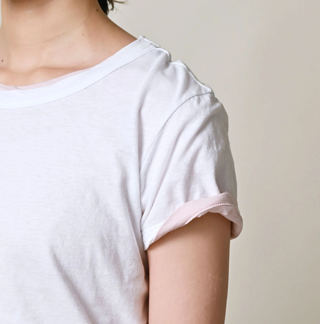 45R(フォーティファイブアール) |薄天竺のチビTシャツ