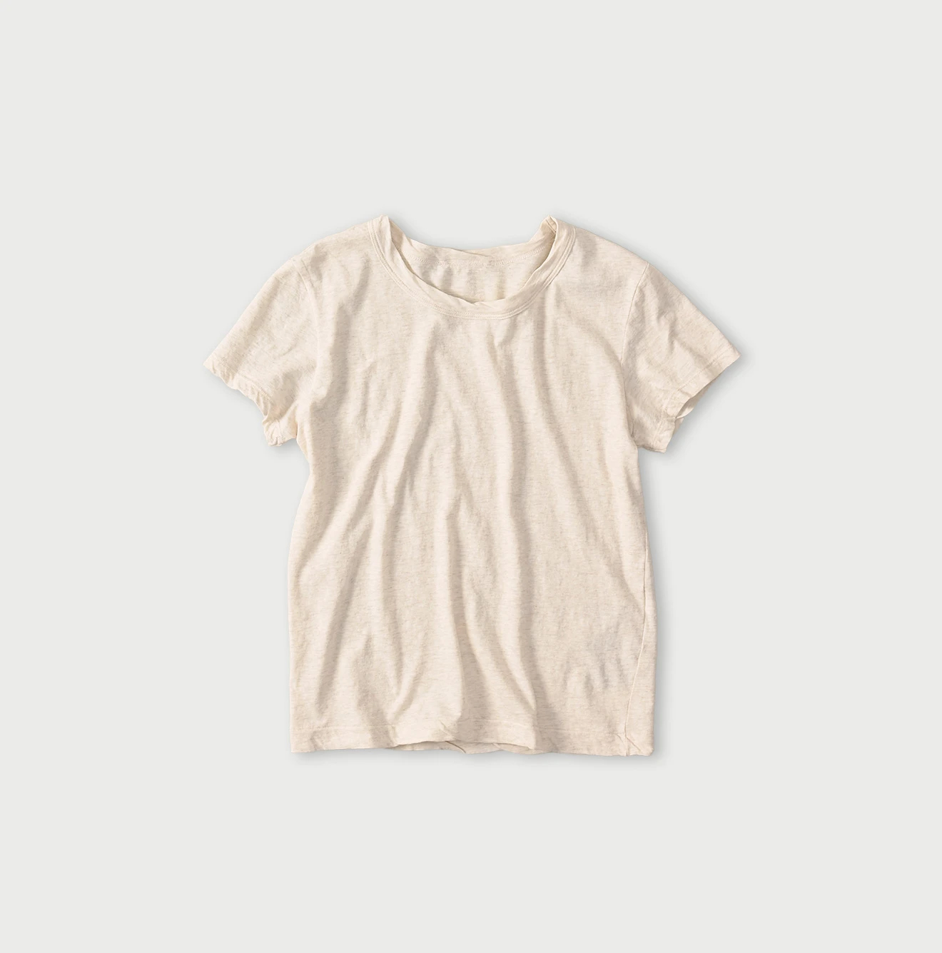 45R(フォーティファイブアール) |薄天竺のチビTシャツ（トップ）