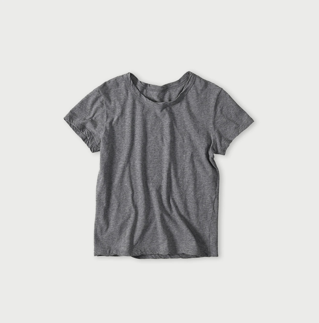 45R(フォーティファイブアール) |薄天竺のチビTシャツ（トップ）