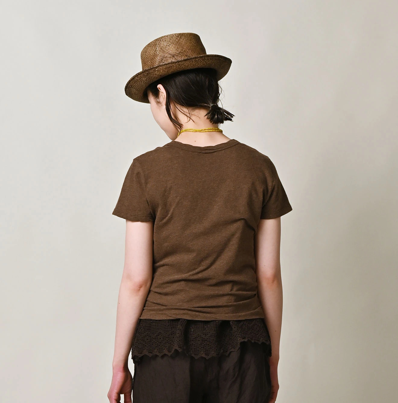 45R(フォーティファイブアール) |薄天竺のチビTシャツ（トップ）