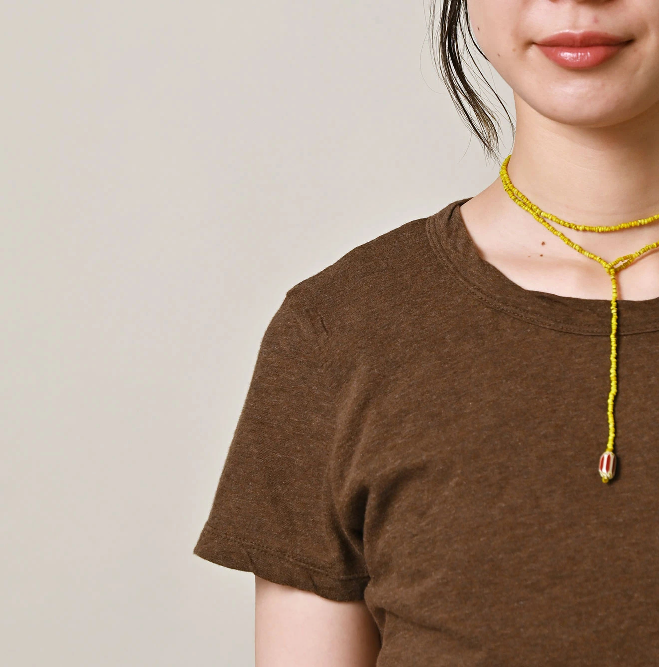 45R(フォーティファイブアール) |薄天竺のチビTシャツ（トップ）