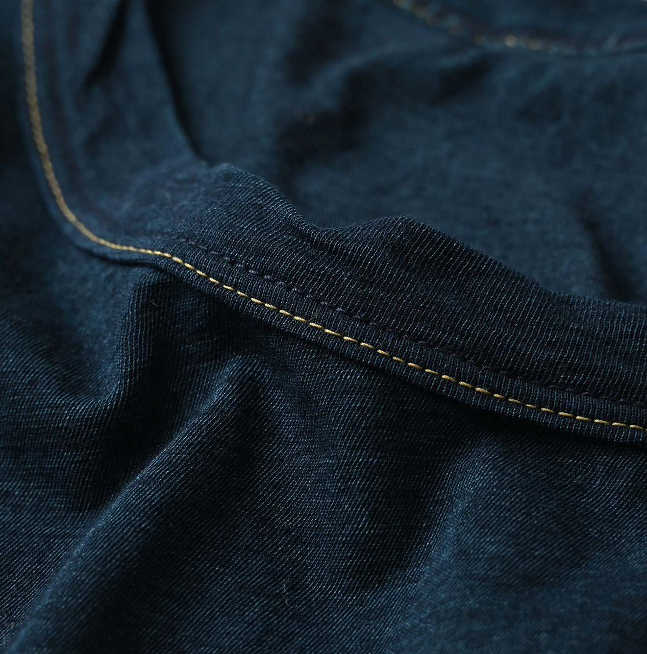 45R(フォーティファイブアール) |薄天竺のチビTシャツ（インディゴ）