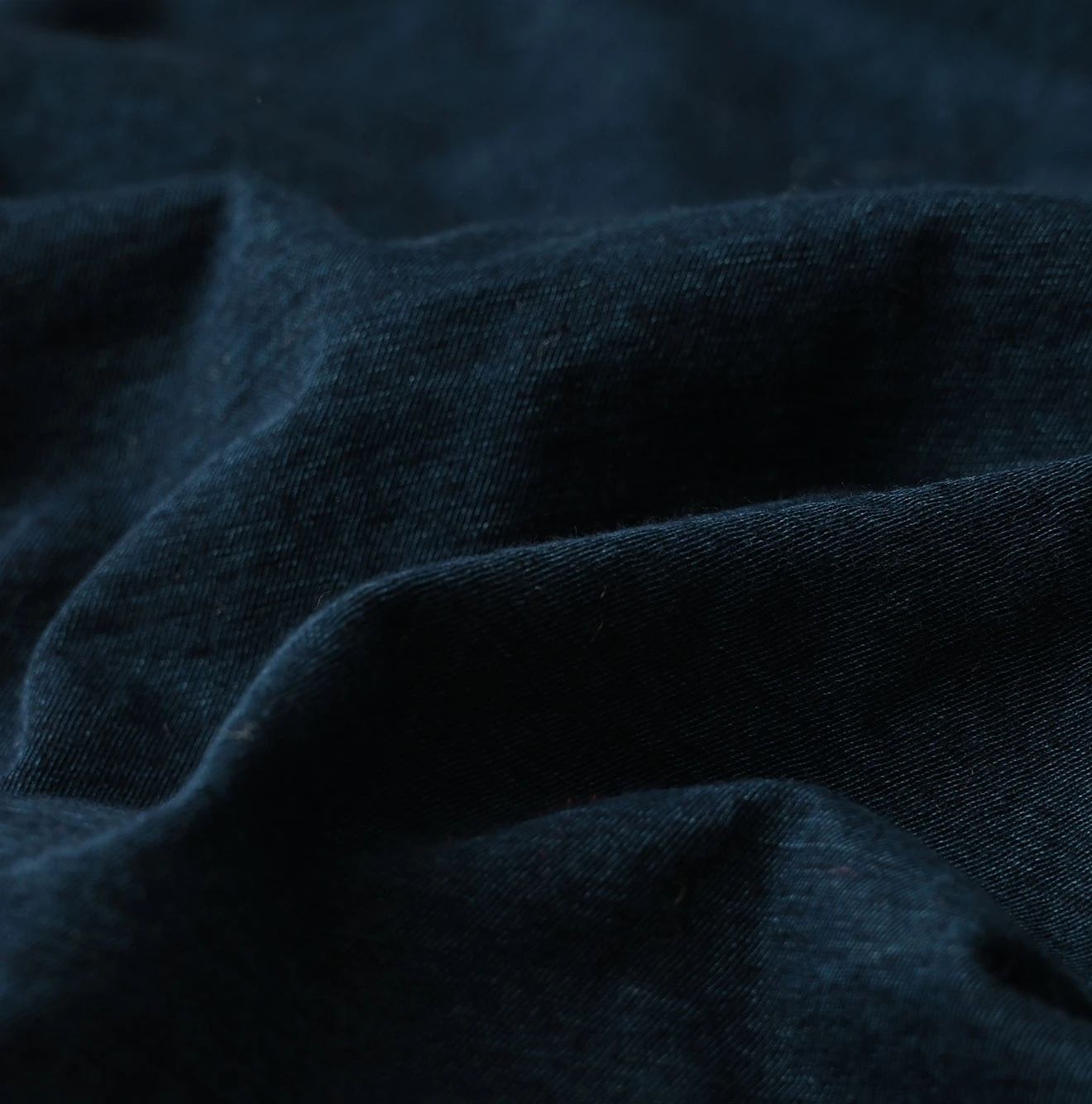 45R(フォーティファイブアール) |薄天竺のチビTシャツ（インディゴ）