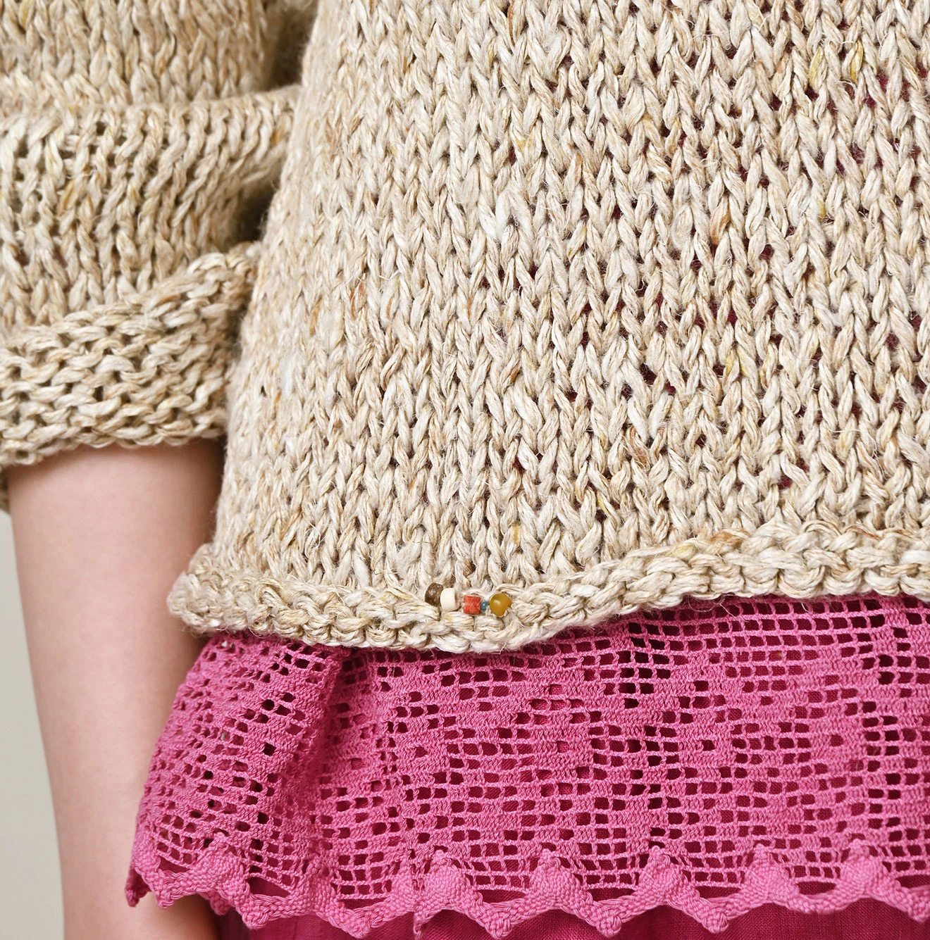 45R(フォーティファイブアール) |ざっくりリネンのセーター