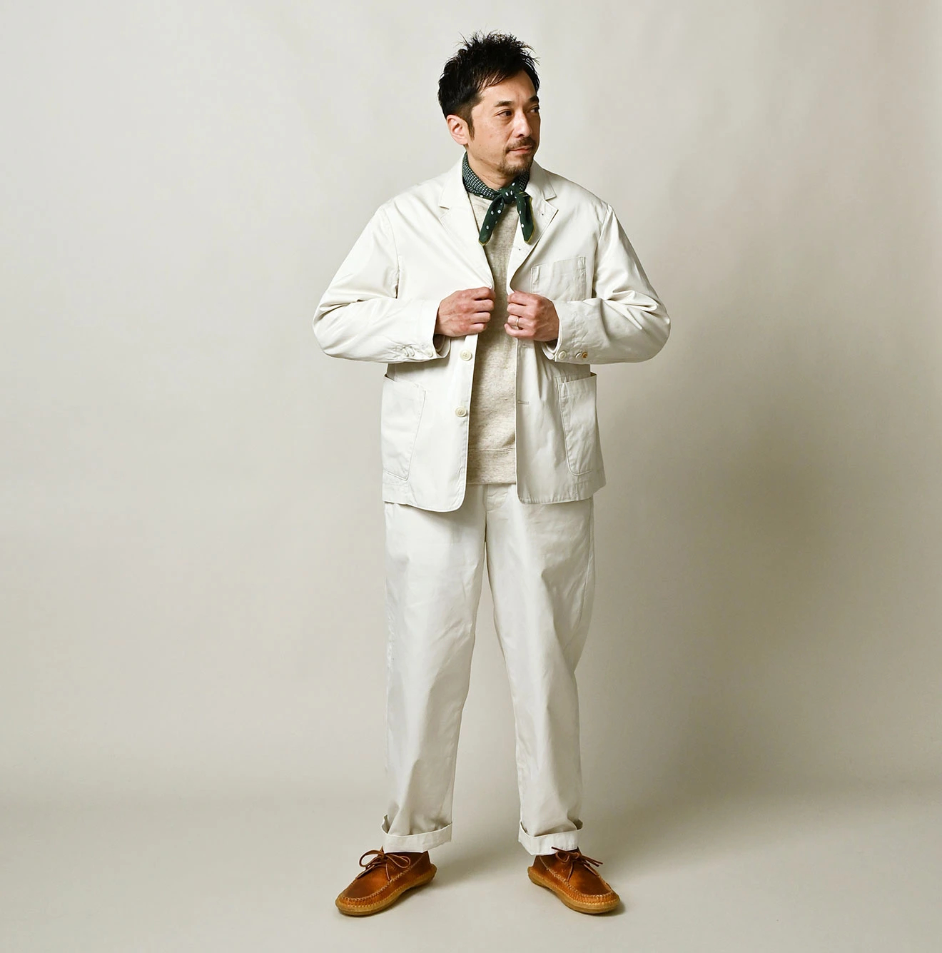 45R(フォーティファイブアール) |薄ギャバの908ジャカーデ