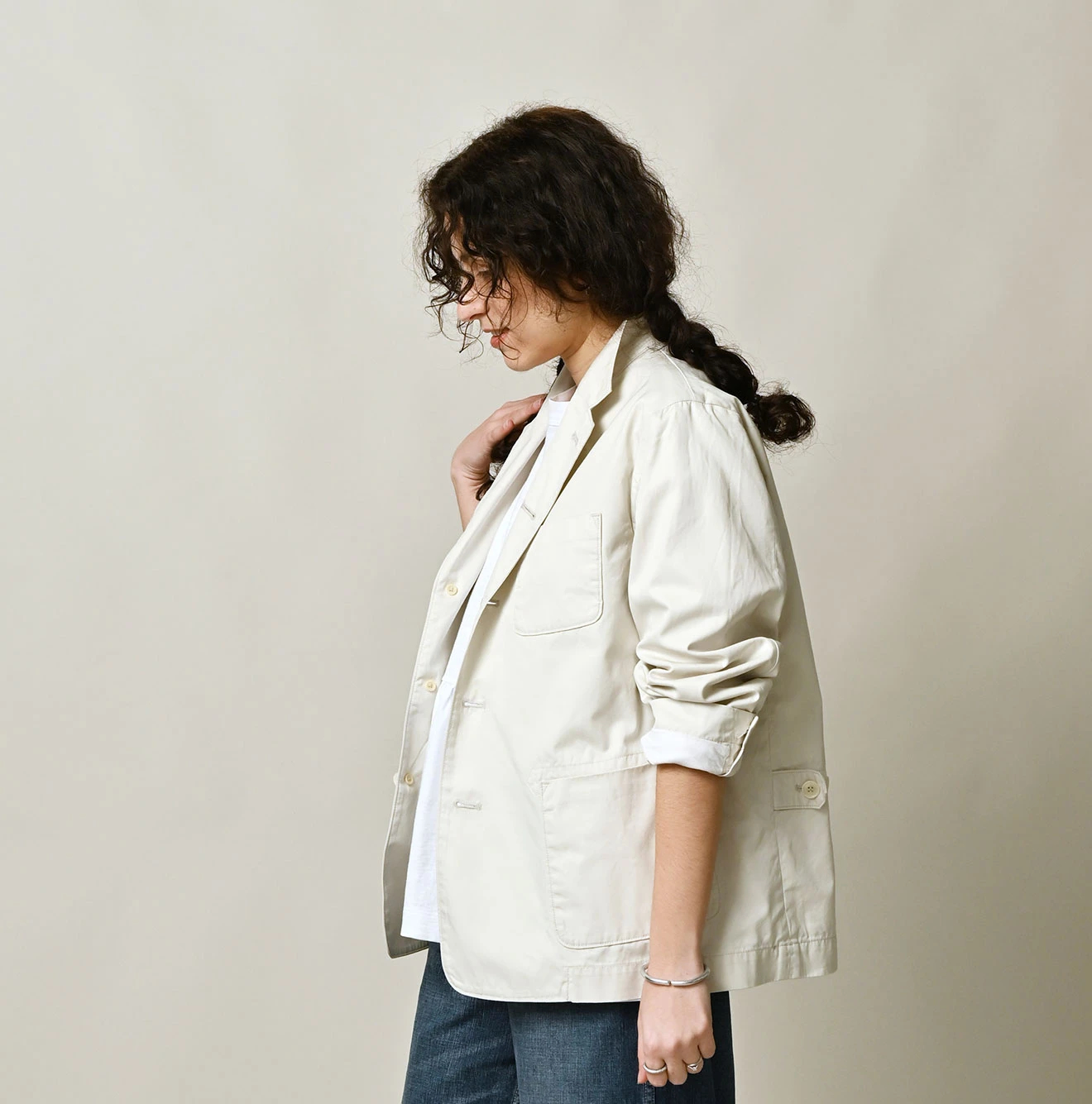 45R(フォーティファイブアール) |薄ギャバの908ジャカーデ