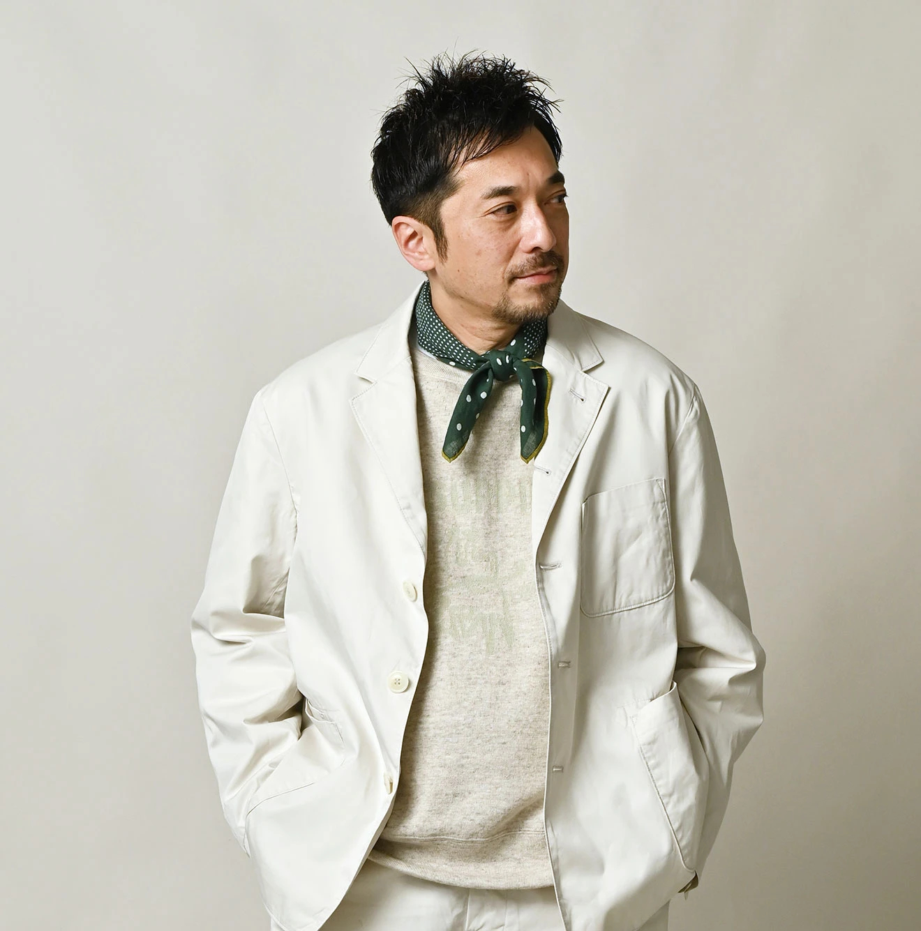 45R(フォーティファイブアール) |薄ギャバの908ジャカーデ