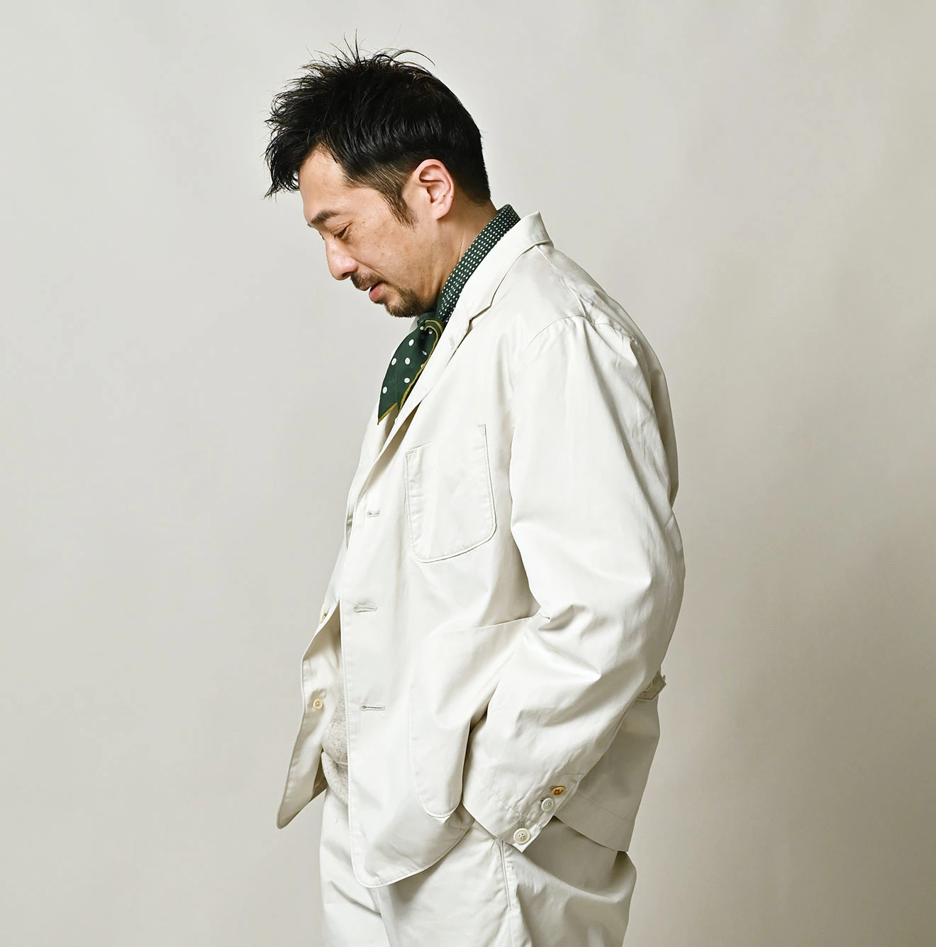 45R(フォーティファイブアール) |薄ギャバの908ジャカーデ