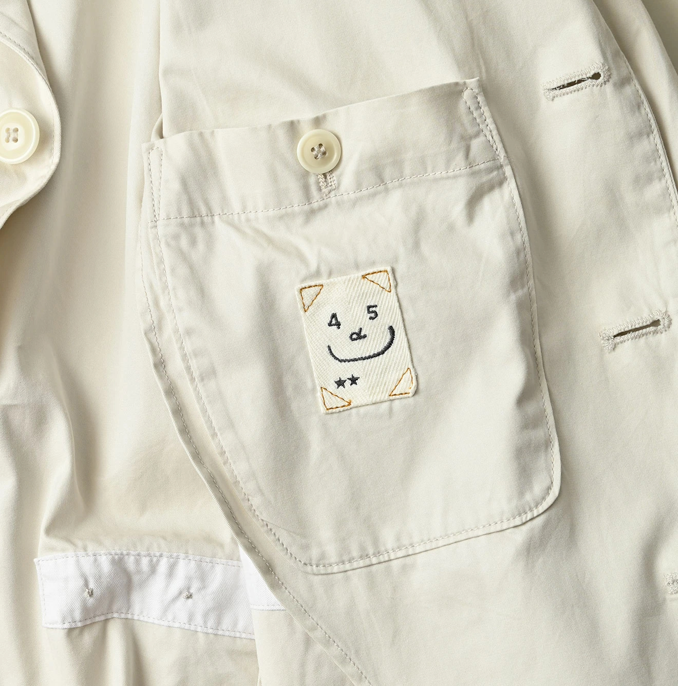 45R(フォーティファイブアール) |薄ギャバの908ジャカーデ