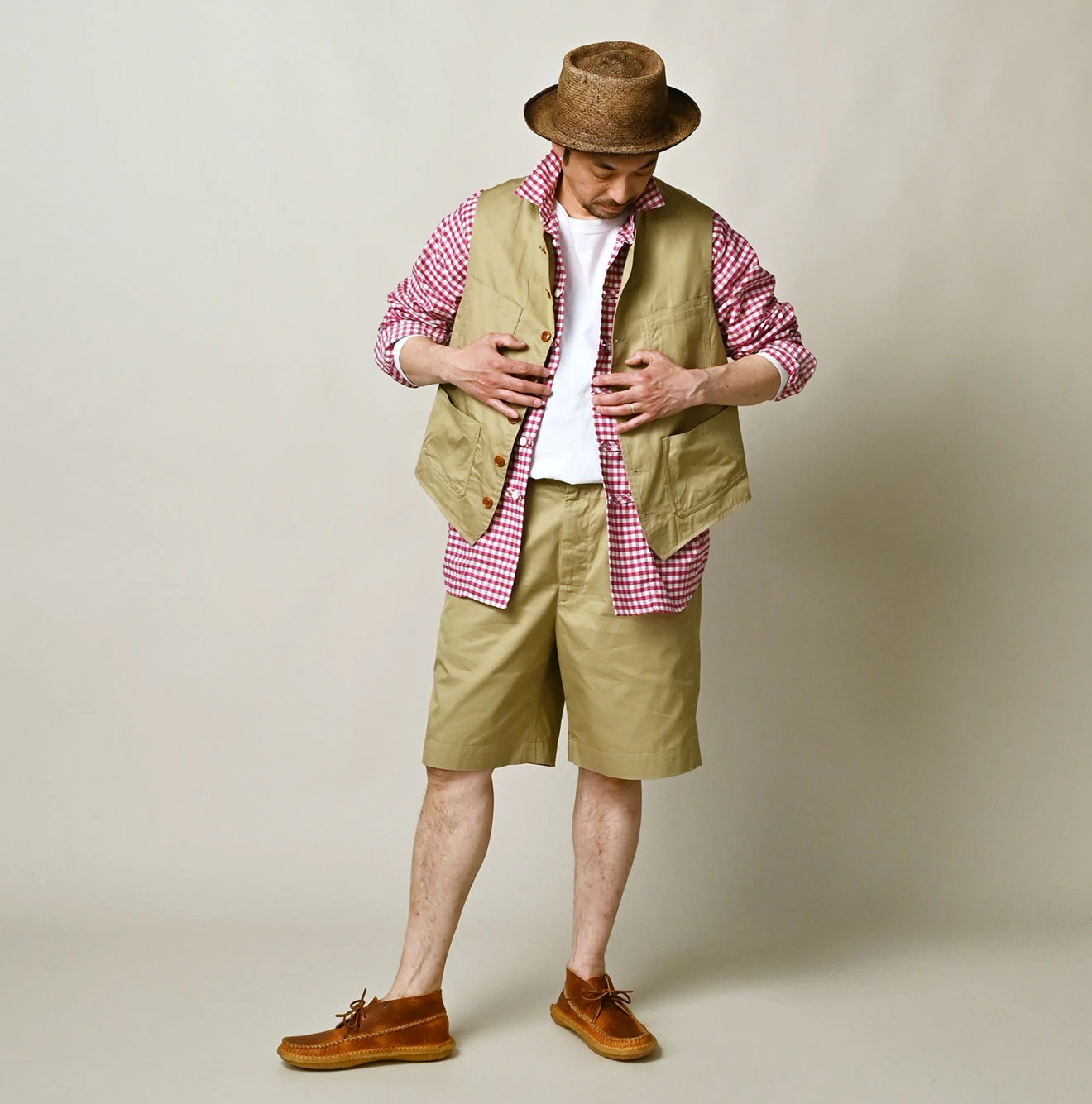 45R(フォーティファイブアール) |薄ギャバの908ベスト