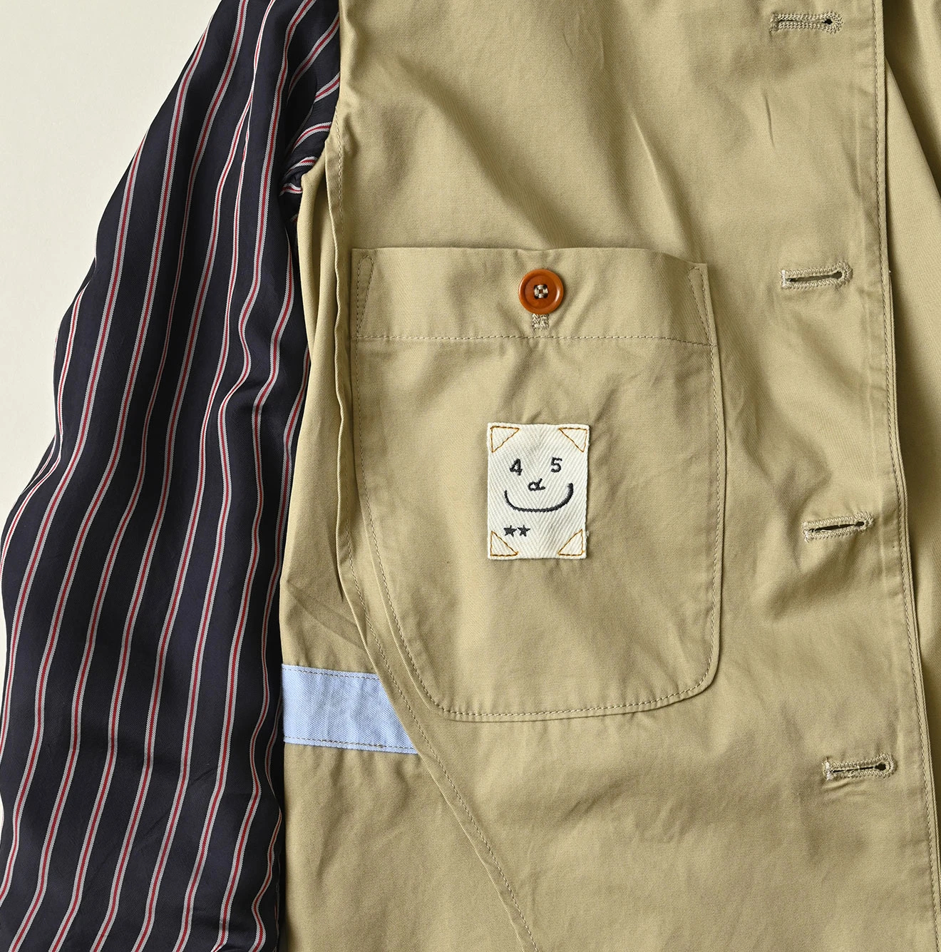 45R(フォーティファイブアール) |薄ギャバの908ジャカーデ