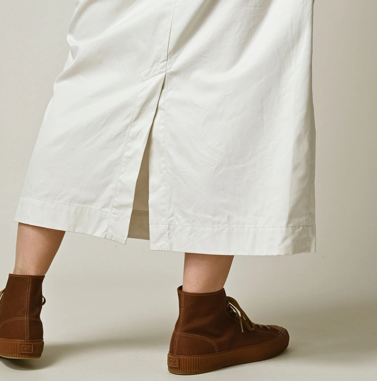 45R(フォーティファイブアール) |薄ギャバのシャルロットスカート