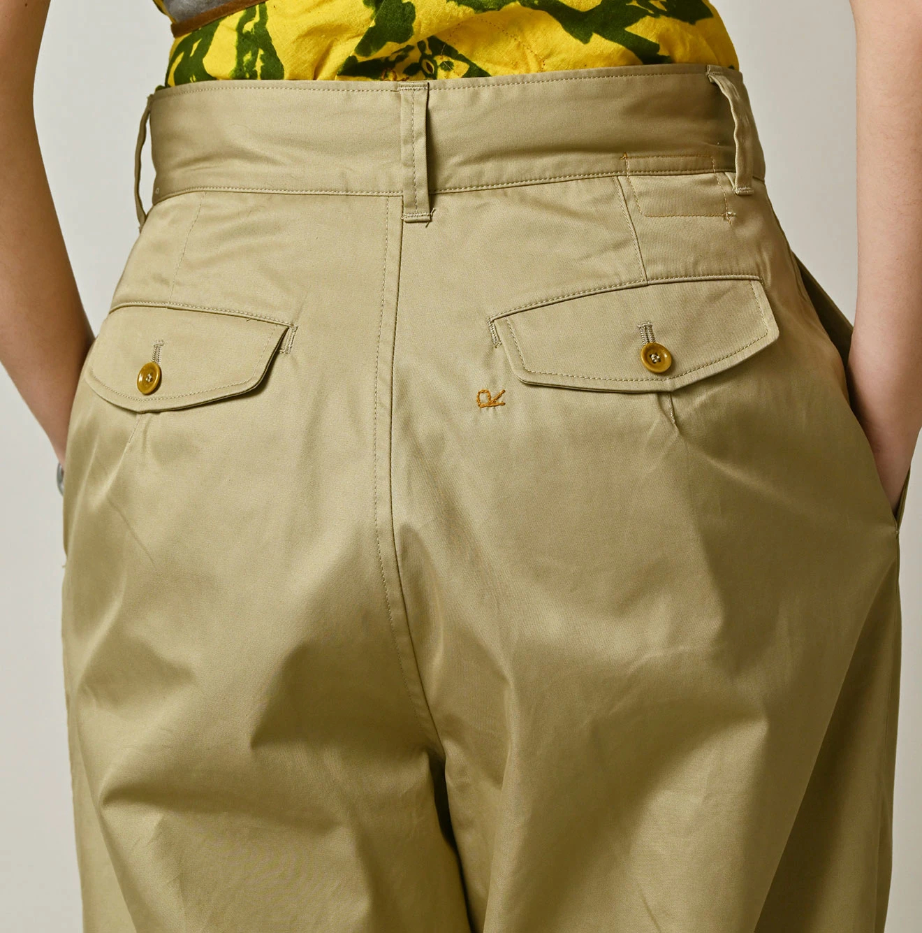 45R(フォーティファイブアール) |薄ギャバのシャルロットバギー