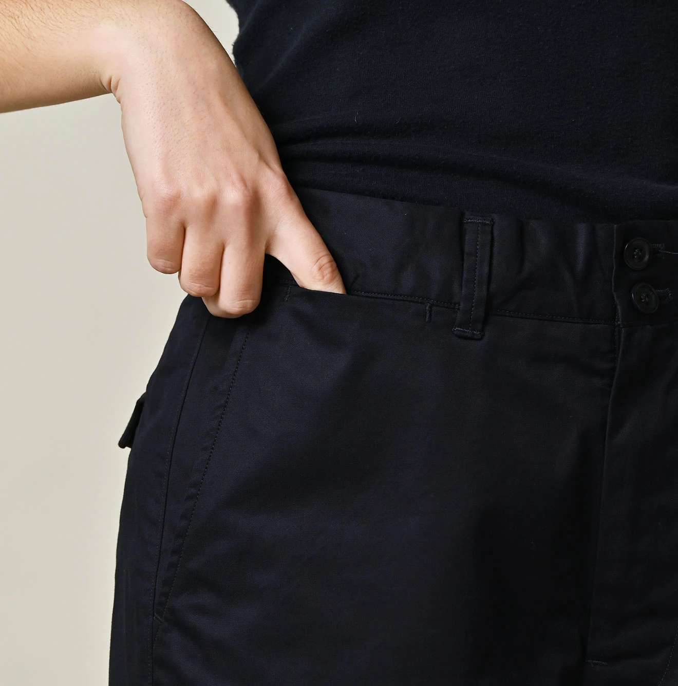 45R(フォーティファイブアール) |薄ギャバの908ニームショーツ