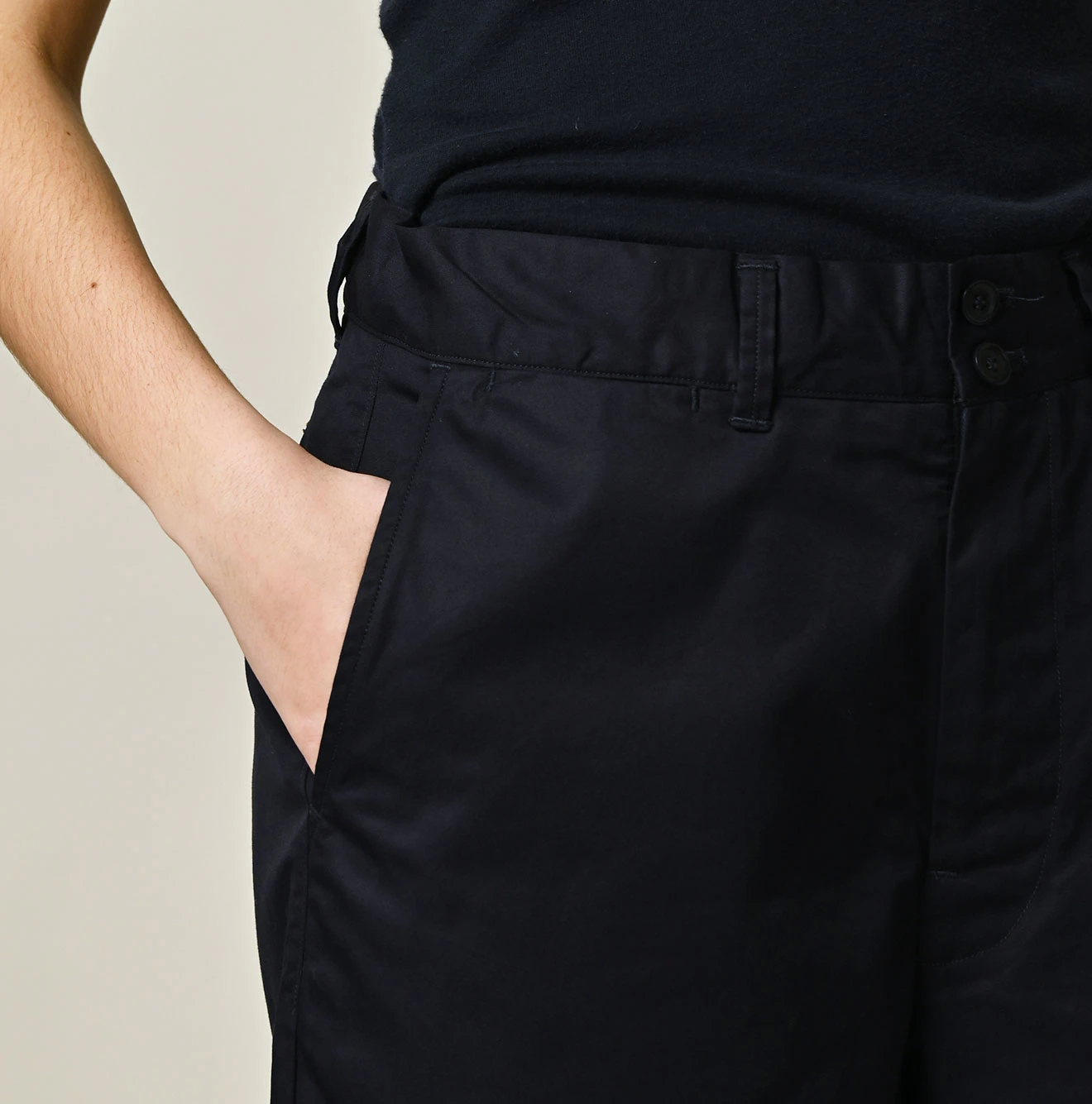 45R(フォーティファイブアール) |薄ギャバの908ニームショーツ