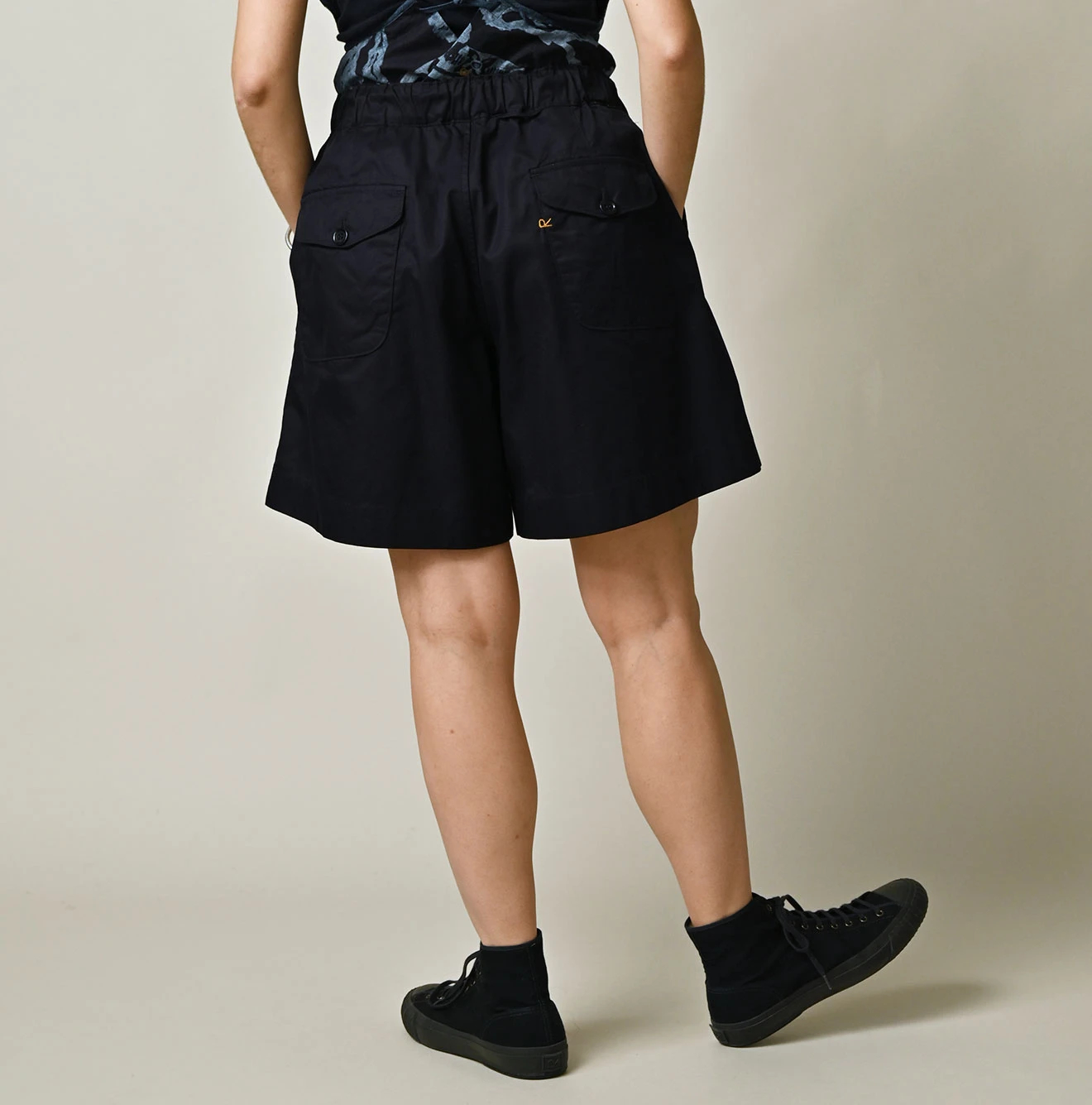 45R(フォーティファイブアール) |薄ギャバのイージーショートパンツ