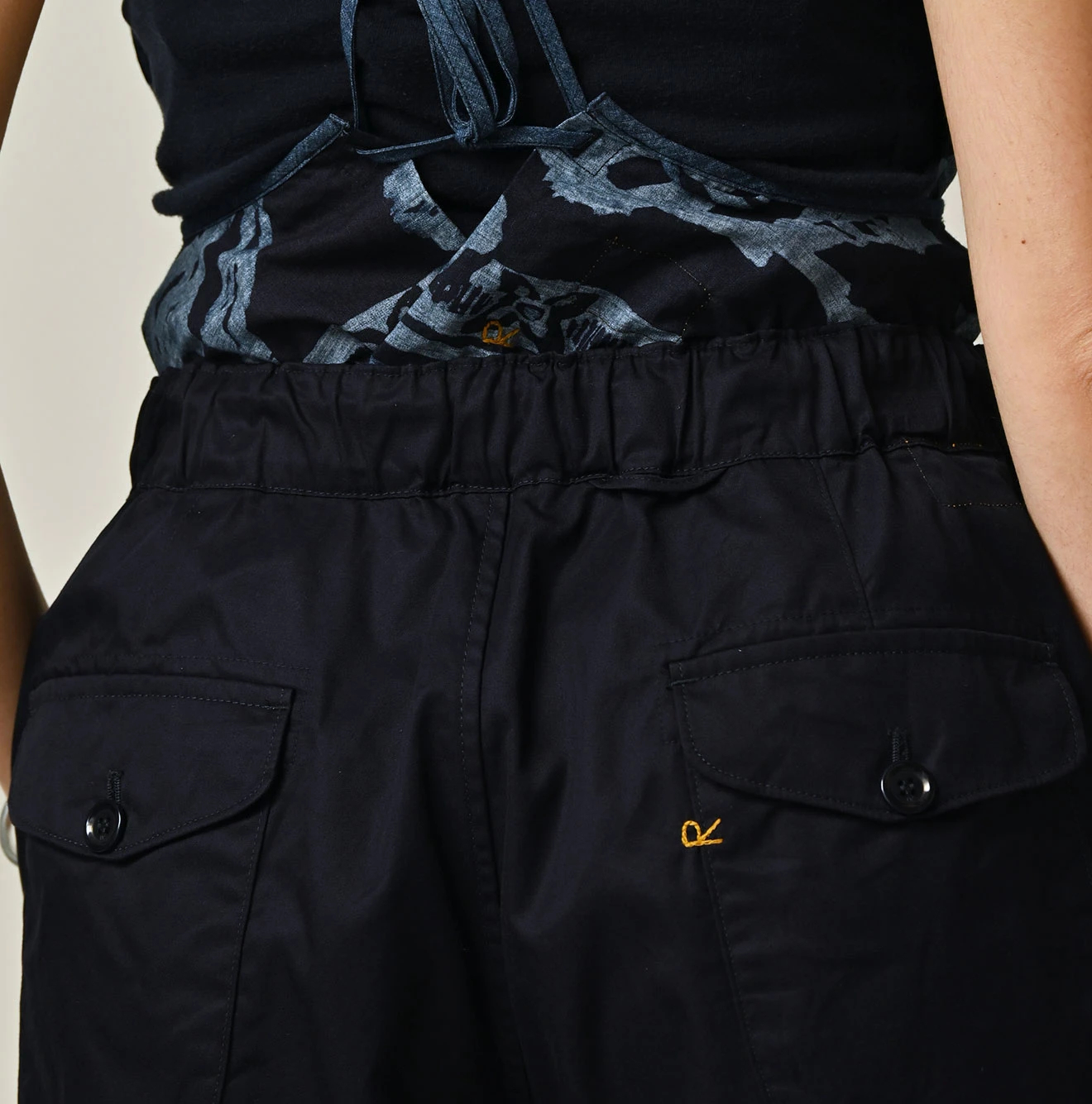 45R(フォーティファイブアール) |薄ギャバのイージーショートパンツ