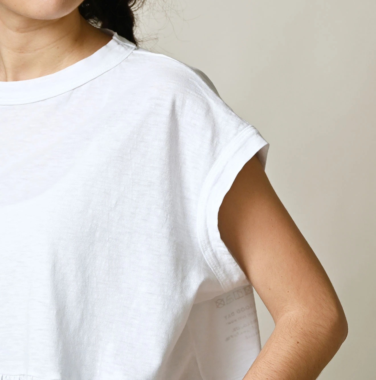 45R(フォーティファイブアール) |天竺のギャザーMシャツ