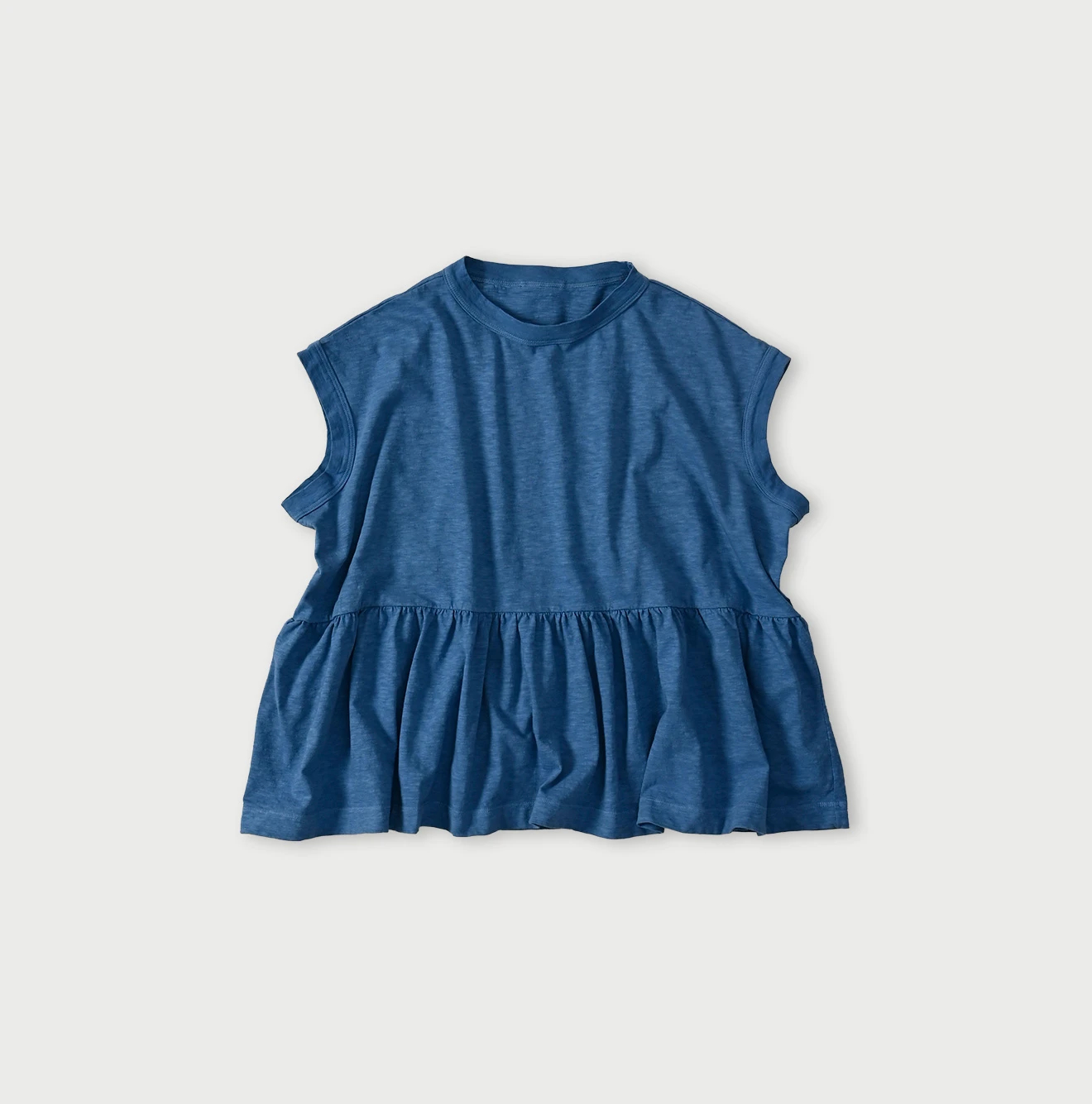 45R(フォーティファイブアール) |天竺のギャザーMシャツ（45草染）