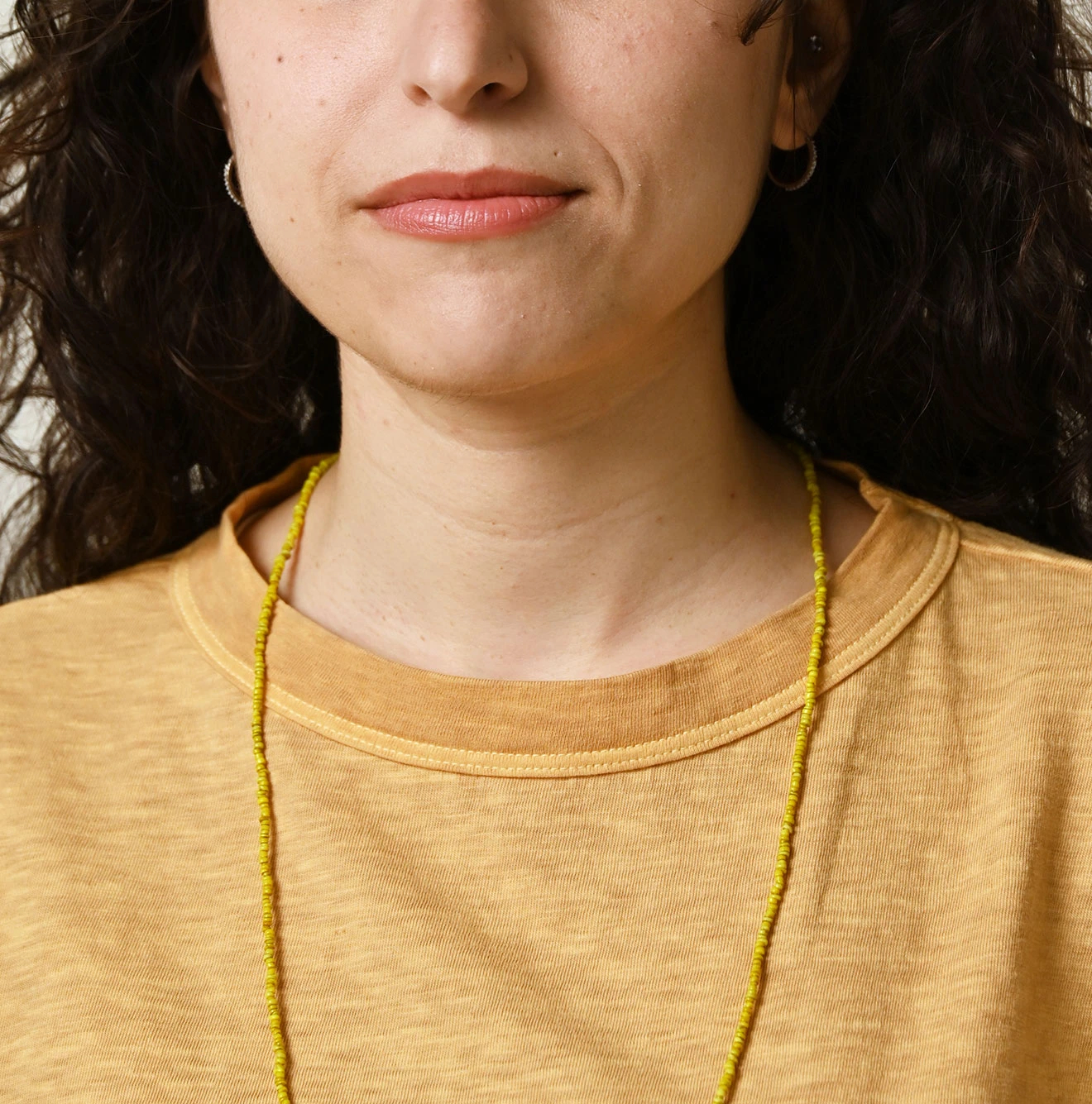 45R(フォーティファイブアール) |天竺のギャザーMシャツ（45草染）