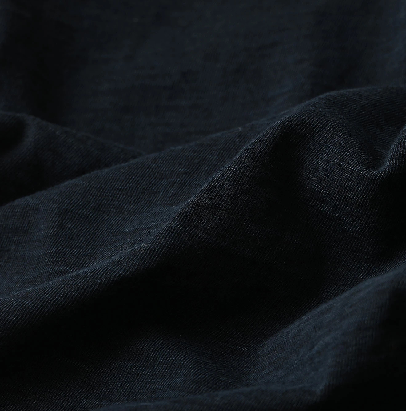 45R(フォーティファイブアール) |天竺のフリル四角カーディガン（インディゴ）