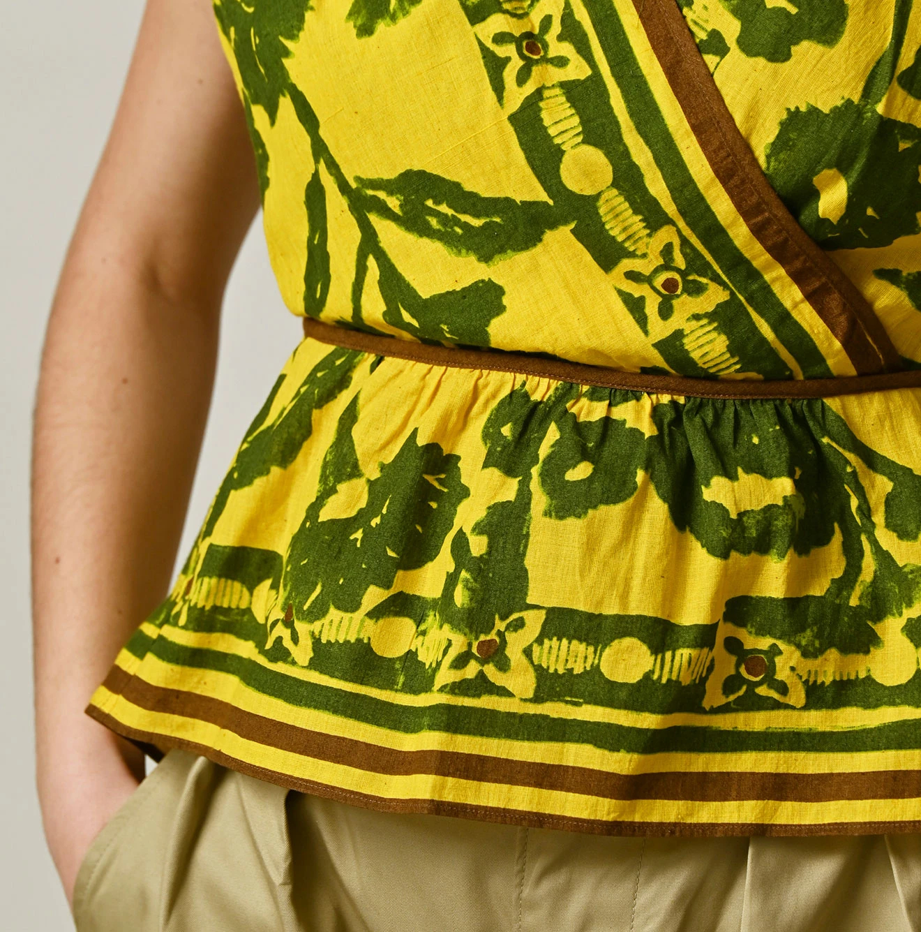 45R(フォーティファイブアール) |インドカディのフラックスフラワータンクブラ