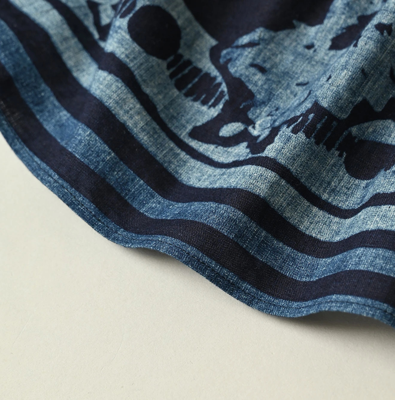 45R(フォーティファイブアール) |インドカディのフラックスフラワータンクブラ（インディゴ）