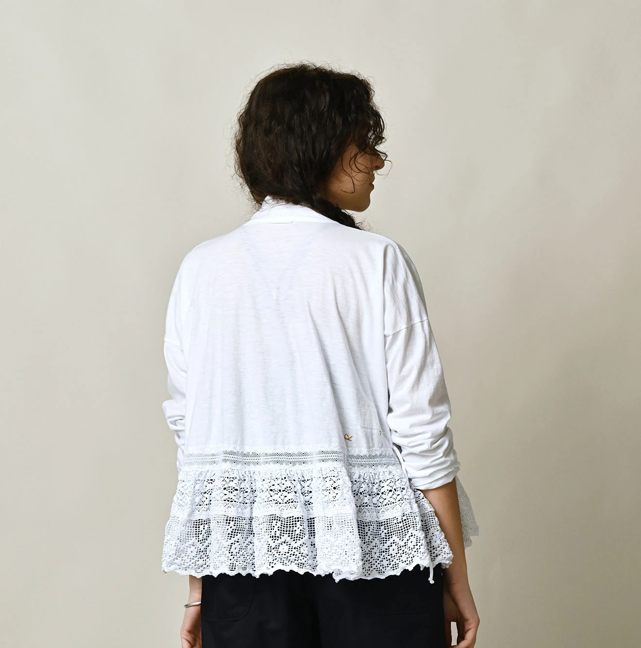 45R(フォーティファイブアール) |天竺×レースのカシュクール