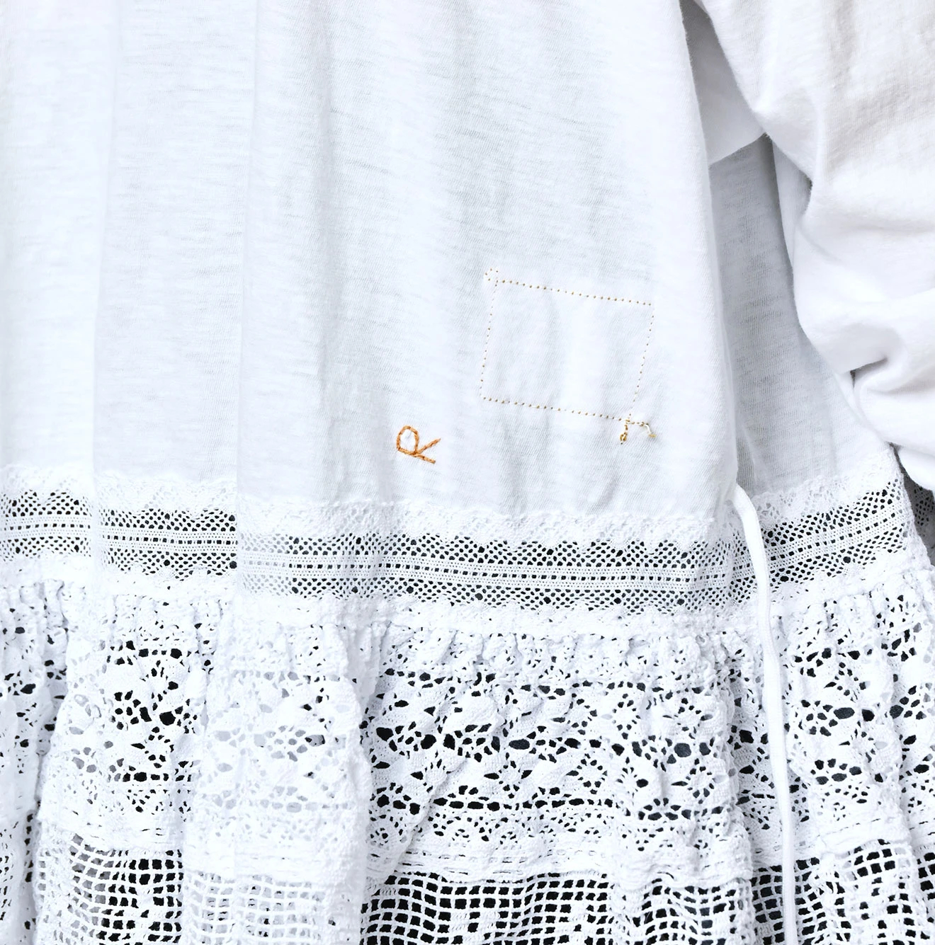 45R(フォーティファイブアール) |天竺×レースのカシュクール