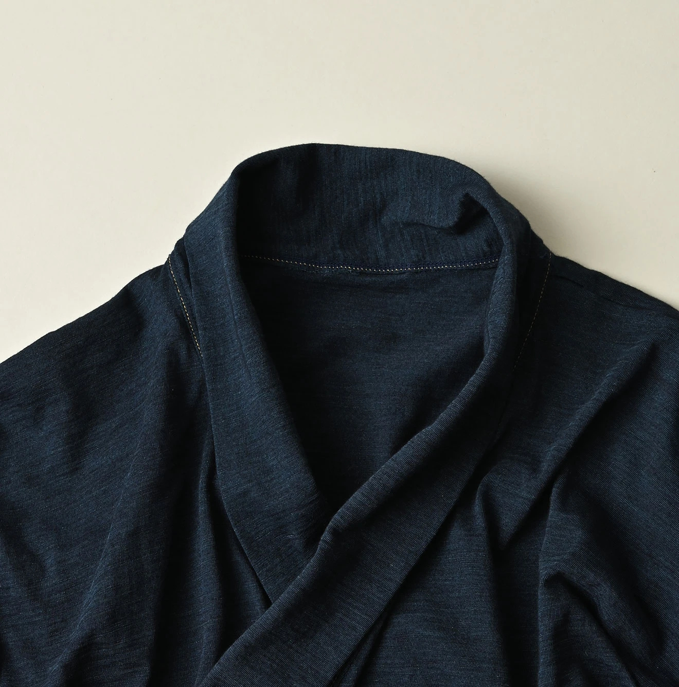 45R(フォーティファイブアール) |天竺×レースのカシュクール（インディゴ）