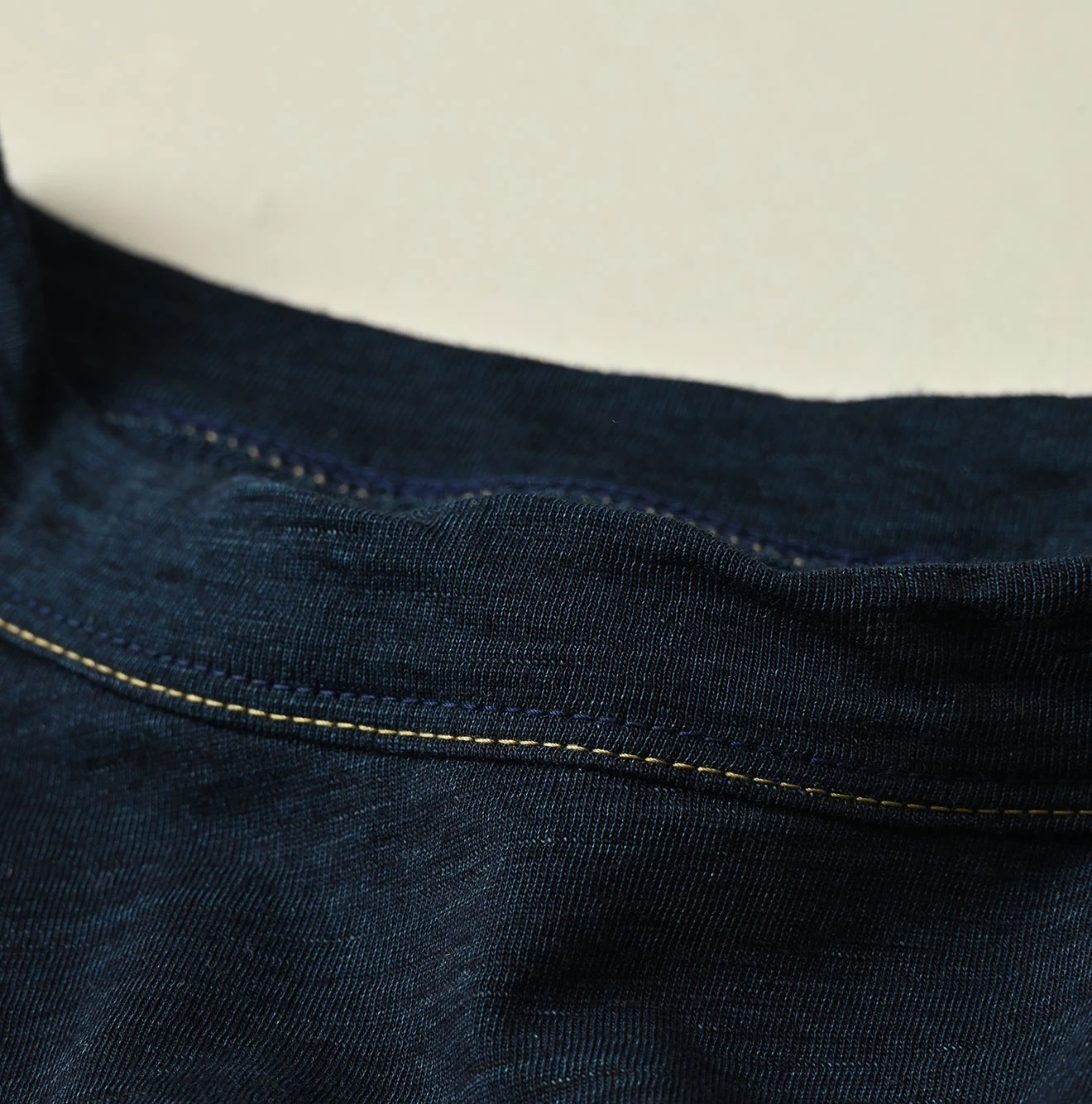 45R(フォーティファイブアール) |天竺×レースのMキャミ（インディゴ）