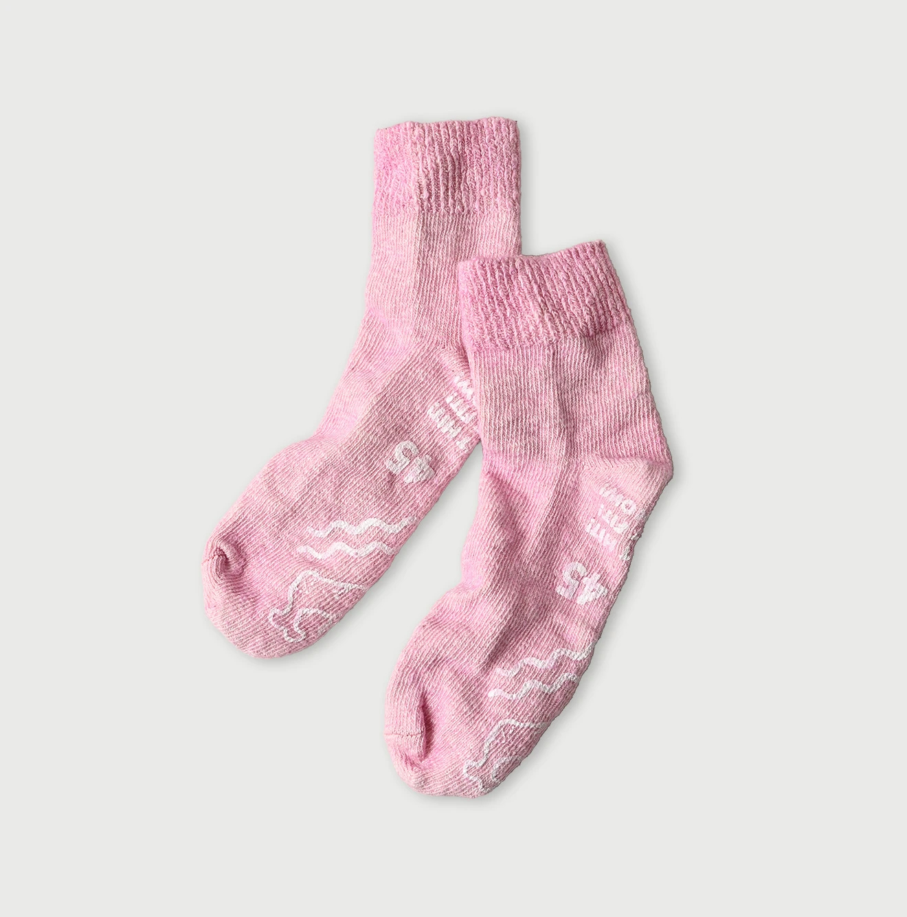 45R(フォーティファイブアール) |度詰め天竺の靴下（45草染）