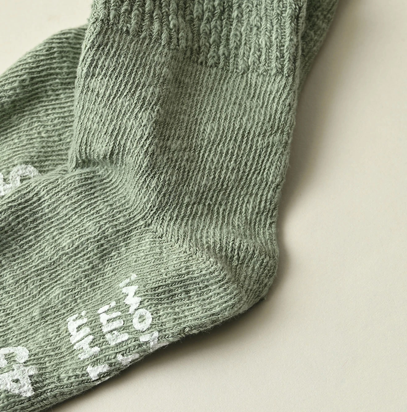 45R(フォーティファイブアール) |度詰め天竺の靴下（45草染）