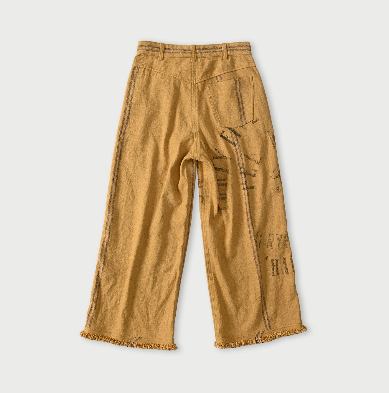 45R(フォーティファイブアール) |インドリネンサックのフリンジパンツ