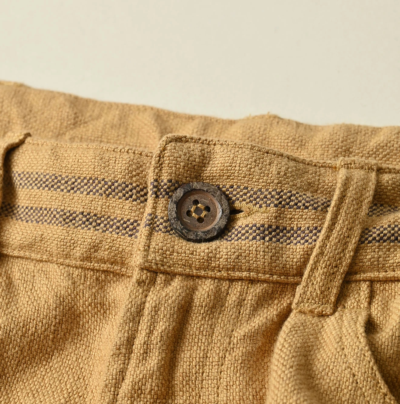 45R(フォーティファイブアール) |インドリネンサックのフリンジパンツ