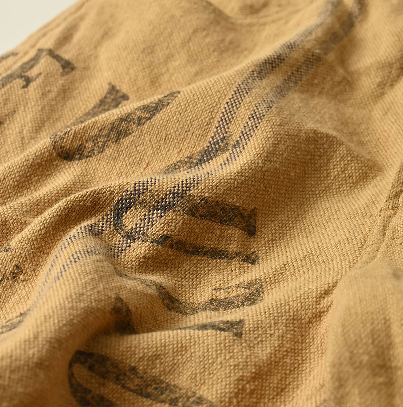 45R(フォーティファイブアール) |インドリネンサックのフリンジパンツ