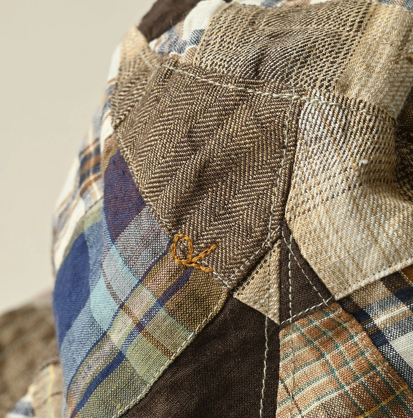 45R(フォーティファイブアール) |インドリネンのパッチワークハット