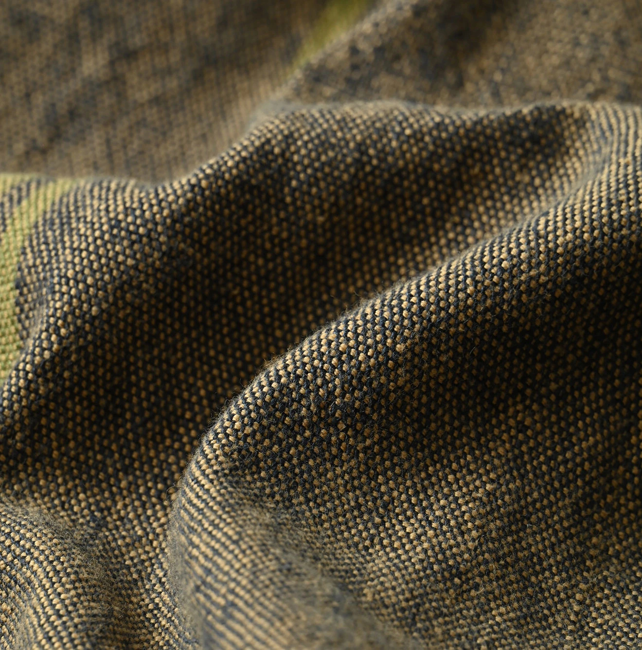 45R(フォーティファイブアール) |インドリネンサックのフリンジドレス（藍）