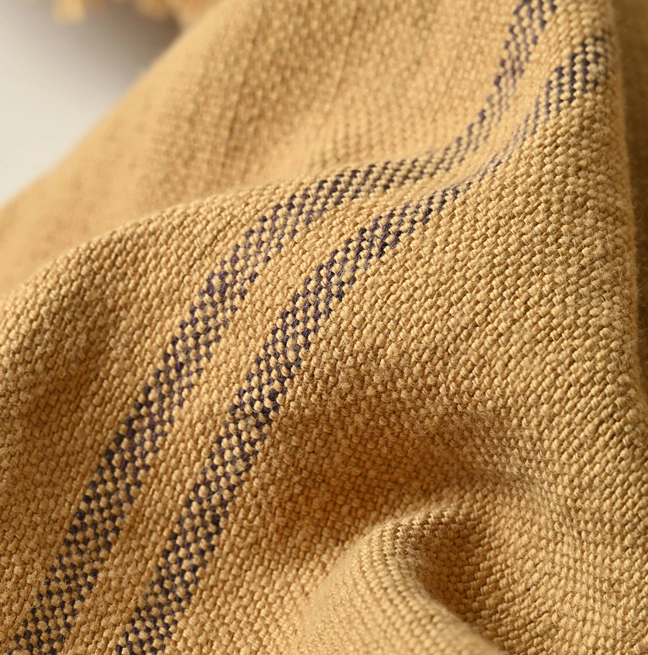 45R(フォーティファイブアール) |インドリネンサックのフリンジノースリーブトップ