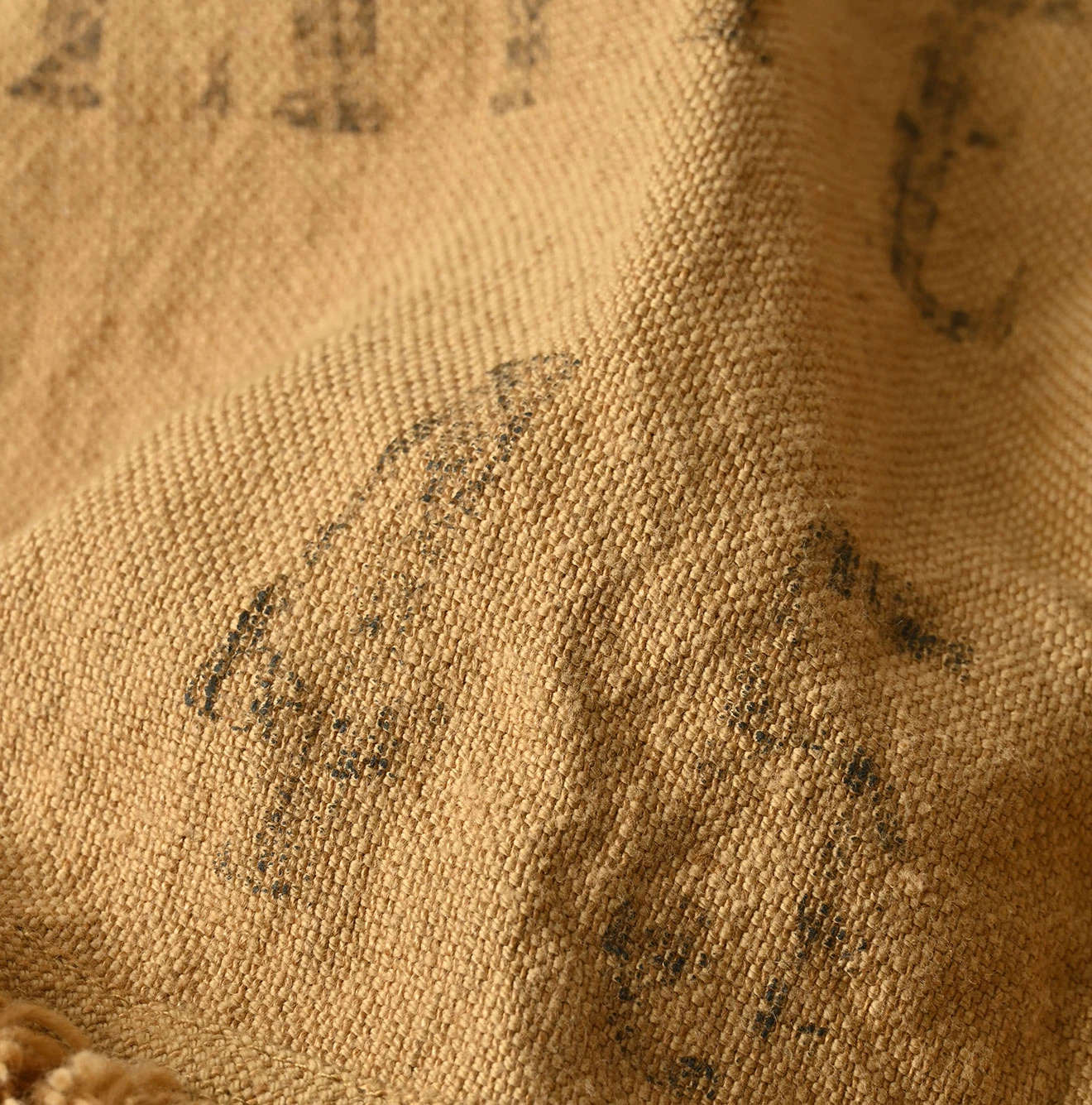 45R(フォーティファイブアール) |インドリネンサックのフリンジノースリーブトップ