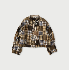 83-茶パッチワーク