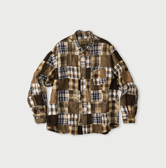 83-茶パッチワーク