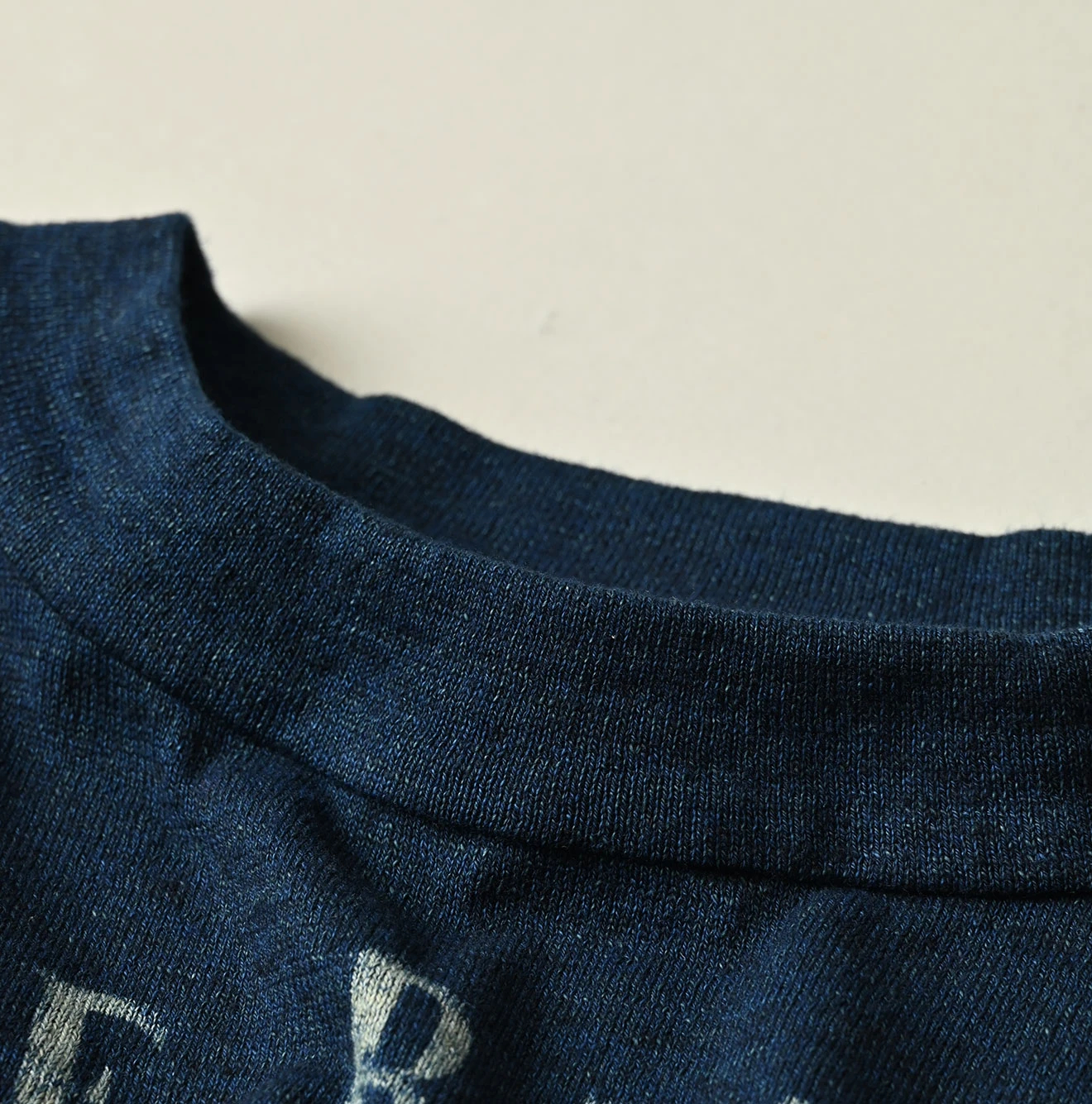 45R(フォーティファイブアール) |サックロゴプリントニットソーのMキャミ（インディゴ）