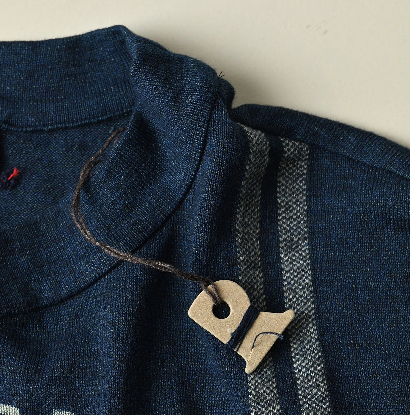 45R(フォーティファイブアール) |サックロゴプリントニットソーのMキャミ（インディゴ）