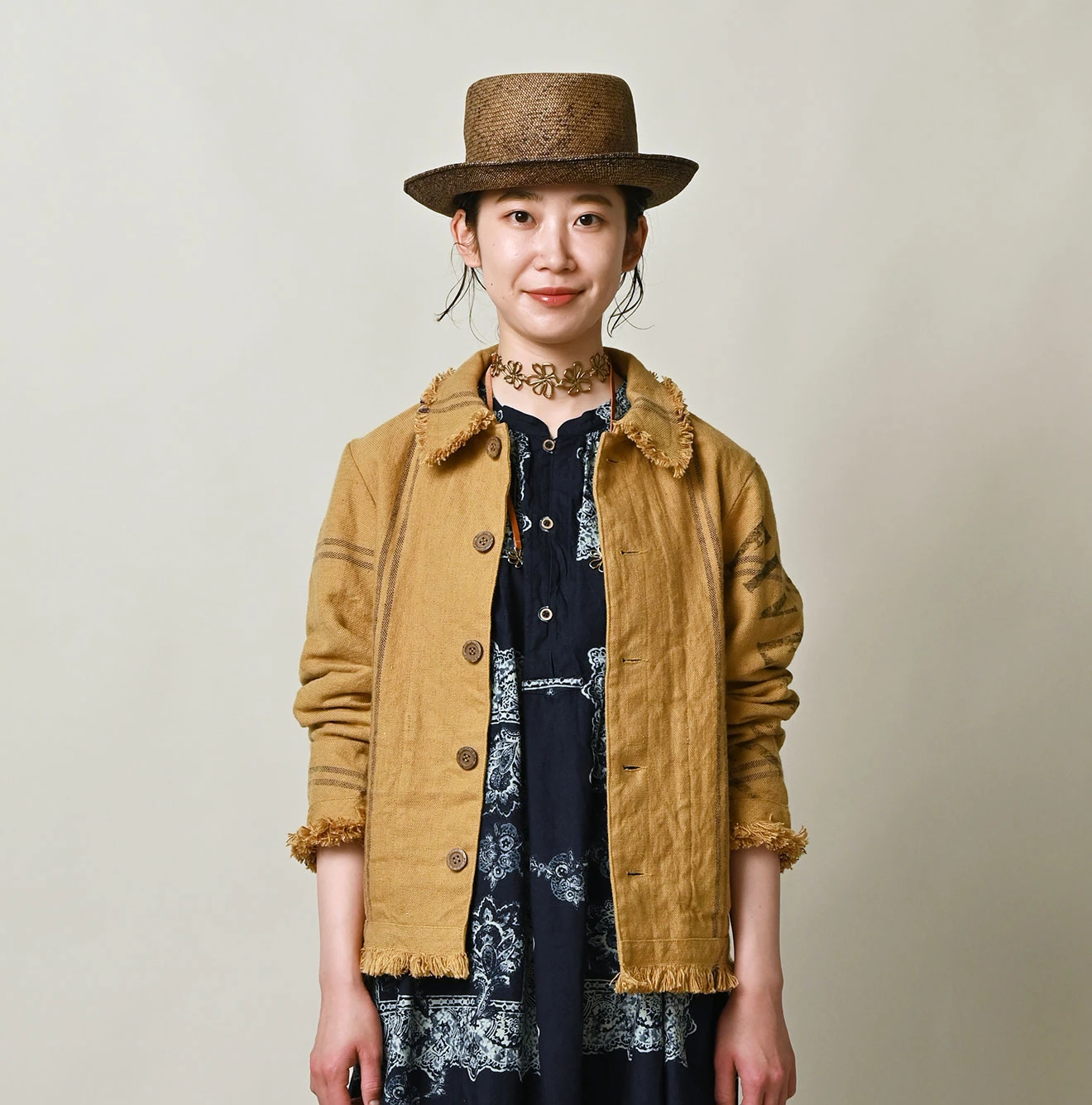 45R(フォーティファイブアール) |インドリネンサックのプティカバーオール