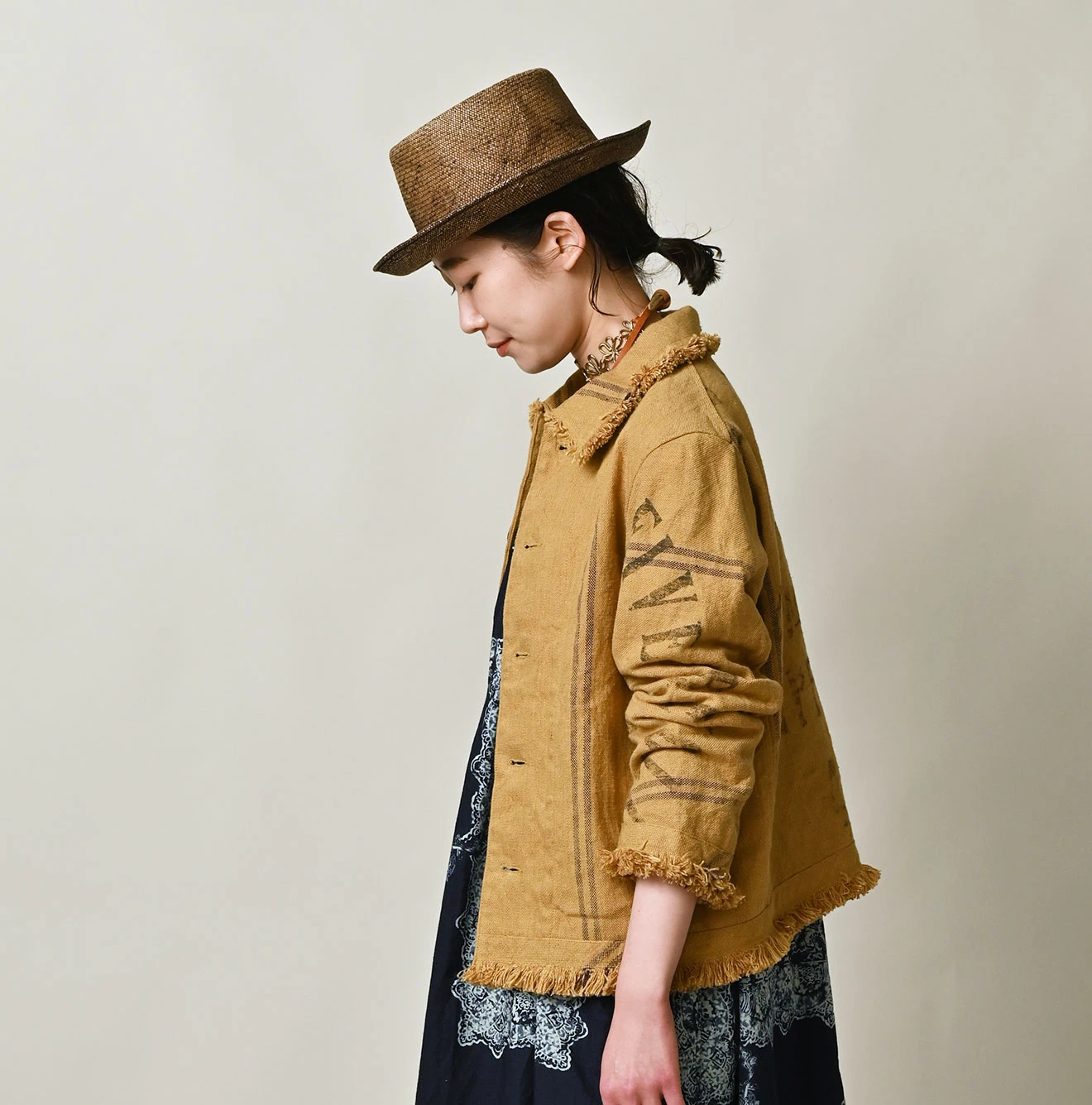 45R(フォーティファイブアール) |インドリネンサックのプティカバーオール