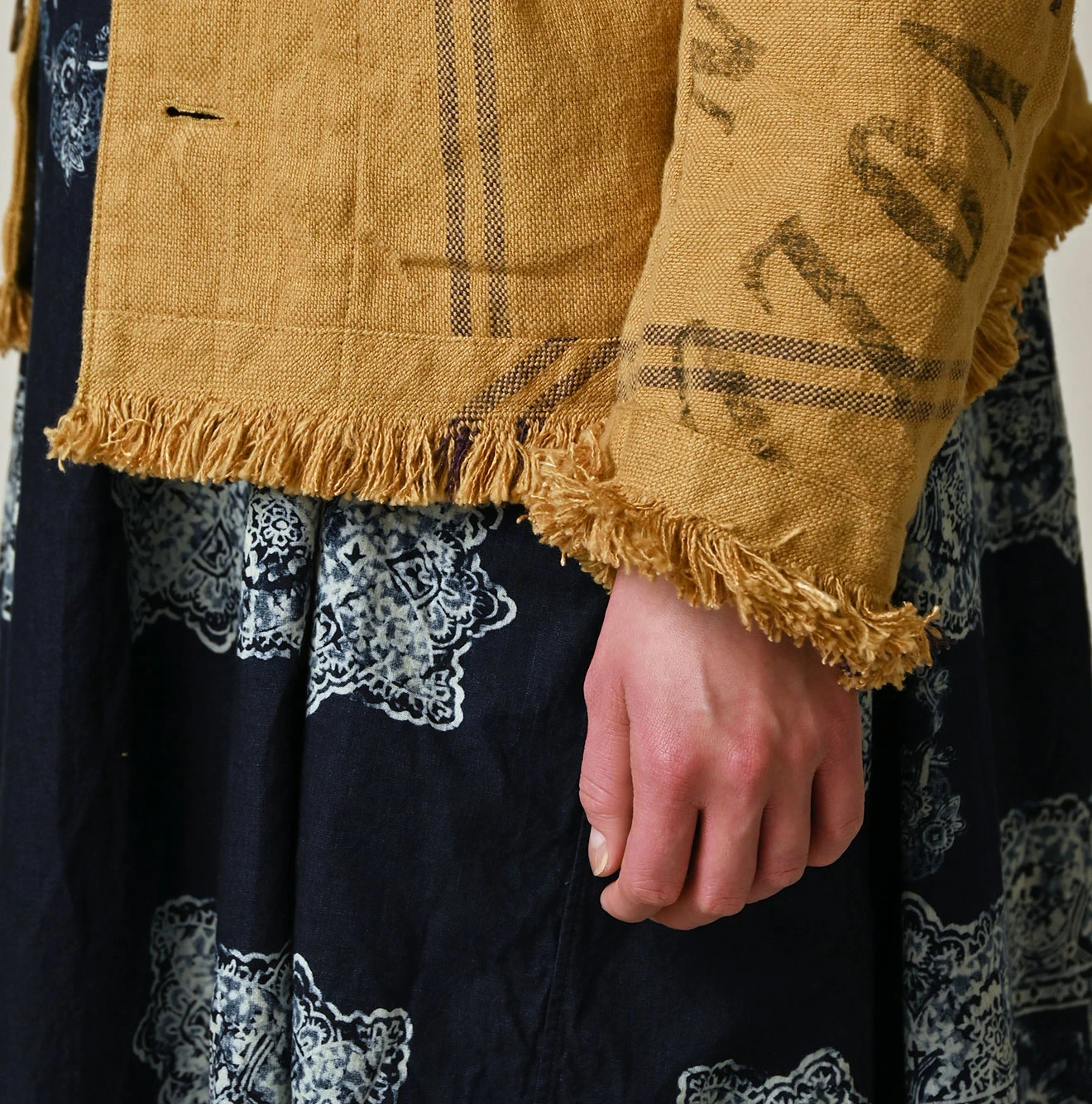 45R(フォーティファイブアール) |インドリネンサックのプティカバーオール